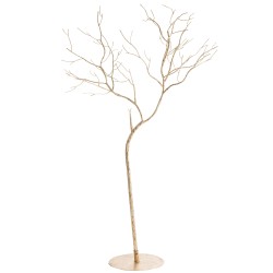 ARBRE LEA METAL OR LARGE