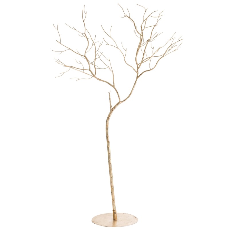 Arbre en métal Or 185x185x278cm