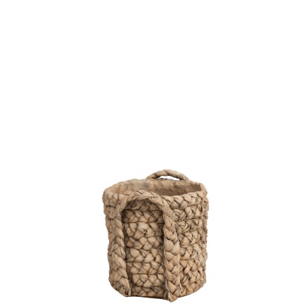 Macetero de cerámica natural 22.5x20x21 cm