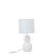 lampe ananas resine blanc