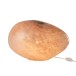 Lâmpada oval em vidro rosa 40x30x24 cm