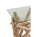 Console en verre naturel 97x47x77.5 cm Console en verre naturel 97x47x77.5 cm
