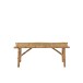BANC PLIABLE BAMBOU NATUREL