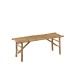 BANC PLIABLE BAMBOU NATUREL