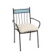 CHAISE MOSAIQUE METAL/CERAMIQUE BLEU CHAISE MOSAIQUE METAL/CERAMIQUE BLEU