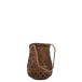 Lanterna in legno intrecciato marrone 24x24x30 cm Lanterna in legno intrecciato marrone 24x24x30 cm