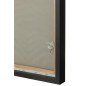 Conjunto de 3 pinturas en lienzo negro de 34.5x15.5x52.5 cm