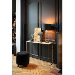 Conjunto de 3 pinturas en lienzo negro de 34.5x15.5x52.5 cm