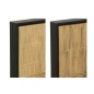 Set de 2 pinturas en lienzo negro 43x10x63 cm