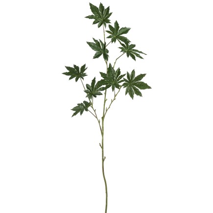 Branche de papayer en plastique vert 20x20x122 cm