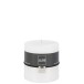Bougie cylindrique 80H en Paraffine blanc 10x10x10 cm Bougie cylindrique 80H en Paraffine blanc 10x10x10 cm