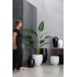 Cache-pot en céramique blanc 41x41x40 cm Cache-pot en céramique blanc 41x41x40 cm