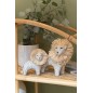 Lion en resina natural 16x8x15 cm