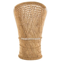 Fauteuil bambou intérieur ou exterieur en bois naturel 87x82x151 cm