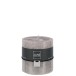 Bougie cylindrique 80H en Paraffine gris 10x10x10 cm Bougie cylindrique 80H en Paraffine gris 10x10x10 cm