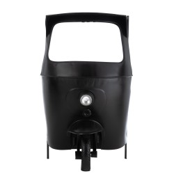 Barra original en forma de tuktuk de metal negro 97x60x165 cm