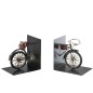 SERRE-LIVRES VELO DE COURSE METAL NOIR