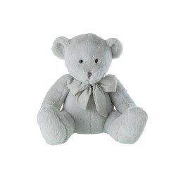 Oso de peluche gris 33.5x35x33.5 cm