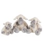 Oveja de peluche blanca 25x25x26 cm