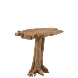 Table racine en bois naturel 107x78x105 cm