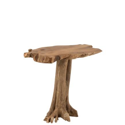 Table racine en bois naturel 107x78x105 cm