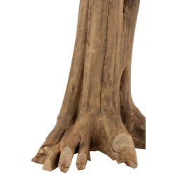 Table racine en bois naturel 107x78x105 cm