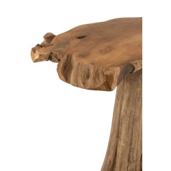 Table racine en bois naturel 107x78x105 cm