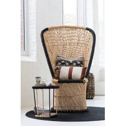 Cafetera de vidrio transparente con asa de 9 cm de altura