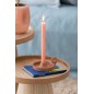 Caja de 6 velas de 13 horas de parafina rosa de 7x4.5x24 cm