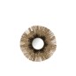 Mirror Melissa Straw Natural/Black Small
