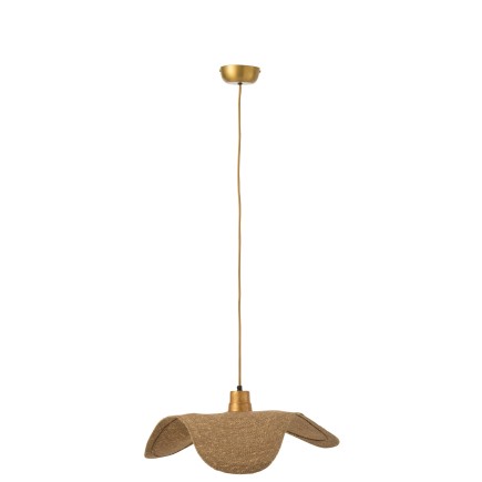 LAMPE SUSP MOONJ JONC NAT S