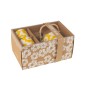Set théière et 2 mugs en céramique jaune 600ml