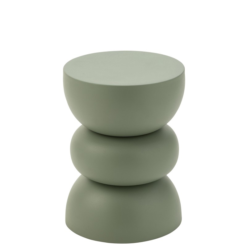 Table d’appoint en aluminium vert 32x32x43.5 cm Table d’appoint en aluminium vert 32x32x43.5 cm