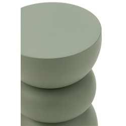 TABLE GIGOGNE LISE FER VERTE