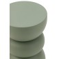 Table d’appoint en aluminium vert 32x32x43.5 cm Table d’appoint en aluminium vert 32x32x43.5 cm