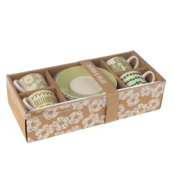 S/4 TASSE CAF+SS-TAS VERT L