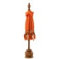 Ombrellone decorativo in cotone arancione 14x14x85 cm Ombrellone decorativo in cotone arancione 14x14x85 cm
