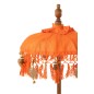 Ombrellone decorativo in cotone arancione 14x14x85 cm Ombrellone decorativo in cotone arancione 14x14x85 cm
