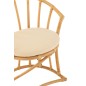 Cojín de silla de ratán natural 60x61x70 cm Cojín de silla de ratán natural 60x61x70 cm