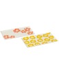 Assiette fleur rectangle en céramique multicolore 31.5x16.8x1.5 cm (assortiment de 2) Assiette fleur rectangle en céramique multicolore 31.5x16.8x1.5 cm (assortiment de 2)