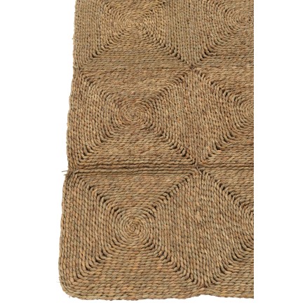Alfombras cuadradas de plástico natural 153x122x1.5 cm