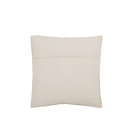 CUSHION DIAM+ARRO COTT CR/PK