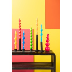B2 CANDLE TWISTED BLUE S-3H