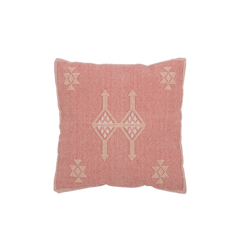 Almofada diamantes+setas em algodão/linho/poliéster rosa 45x15x45 cm Almofada diamantes+setas em algodão/linho/poliéster rosa 45x15x45 cm