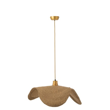 LAMPE SUSP MOONJ JONC NAT M