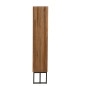 Armario con cajones de metal natural 100x30x158 cm Armario con cajones de metal natural 100x30x158 cm