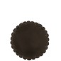 Miroir boules en bois noir 80x80x7 cm Miroir boules en bois noir 80x80x7 cm