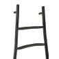 Échelle 6 barreaux en Bois Noir 81x12x185cm Échelle 6 barreaux en Bois Noir 81x12x185cm