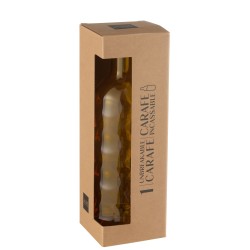BOTTLE HAMMERED PLASTIC YELLOW
