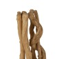 Lampe de bureau en bois naturel 24x24x56 cm